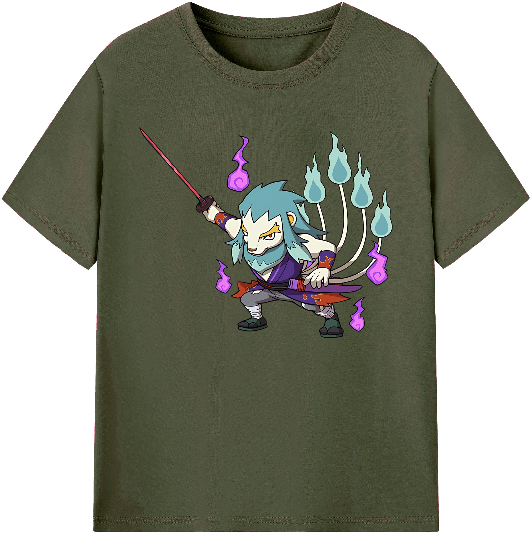 （画像用） 妖怪ウォッチ Yo-kai Watch 綿100％ メンズ半袖Tシャツ｜肌触りやわらか＆通気性